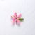 Crochet Brooch - Pink Lily